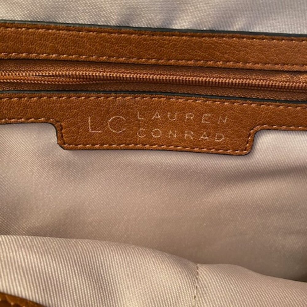 LC Lauren Conrad Tan mini backpack - Picture 8 of 10